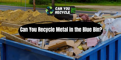 what do i do with an empty metal box|what can you recycle metal.